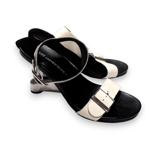 United Nude Eamz Sandal – White Patent – Size 39 - Picture 6 of 10